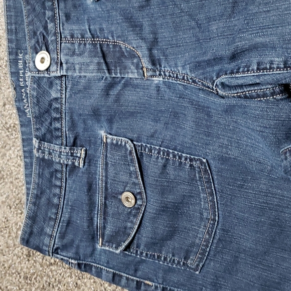 Banana Republic Urban Flared Leg Jeans Size 6 - Picture 7 of 14